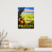 Bezoek Palestine ~ Zie Oude schoonheid herzien Poster (Keuken)