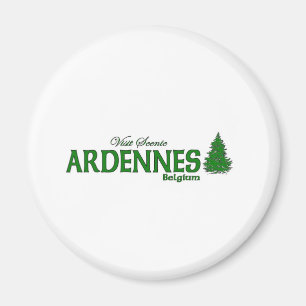 Bezoek Schilderachtig Ardennes Magneet