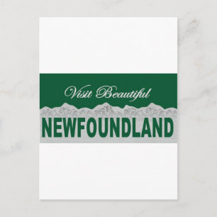 Bezoek schitterend Newfoundland Briefkaart