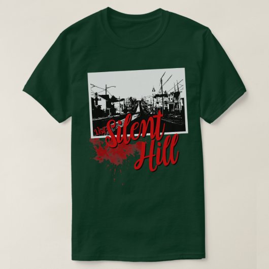 Bezoek Silent Hill T-shirt (Design voorkant)