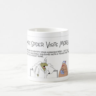 Bezoek Spider Morgue Koffiemok