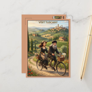 Bezoek Toscane Reizen Briefkaart