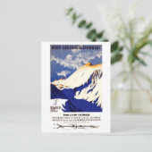 Bezoek Tsjechoslowakije Briefkaart (Staand voorkant)