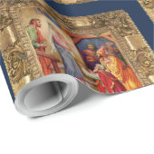 Bezoek van de drie Mannen van de Wijze Cadeaupapier (Rol Hoek)