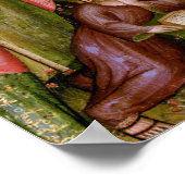 Bezoek van de engel, c. 1400-10 van meester Bertra Poster (Hoek)