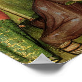 Bezoek van de Engel, van de rechterzijde Poster (Hoek)