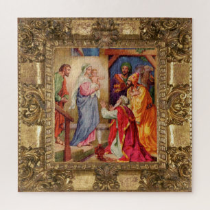 Bezoek van de Mannen van de Wijzen 1 Legpuzzel