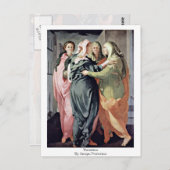 Bezoek van Jacopo Pontormo Briefkaart (Voorkant / Achterkant)