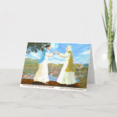 Bezoek van Mary aan Elizabeth Kaart (Voorkant)