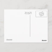 Bezoek Washington "The Evergreen State" Briefkaart (Achterkant)