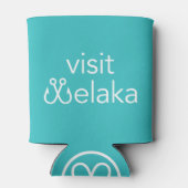 Bezoek Welaka Coozie - Blauwgroen (Achterkant)