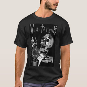 Bezoeken Mannen uit het stripboek Zingende schedel T-shirt