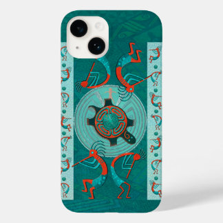 Bezoekers Anasazi Native Folk Art Case-Mate iPhone 14 Hoesje