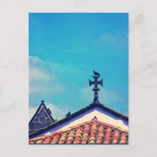 Bezoekers op het dak: Funchal, Madeira (Portugal) Briefkaart