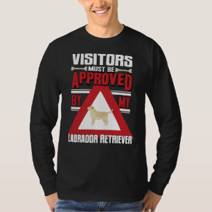 Bezoekers van de eigenaar van Labrador Retriever m T-shirt