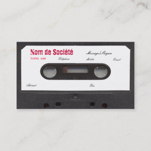 Bezoekerscassette! Visitekaartje