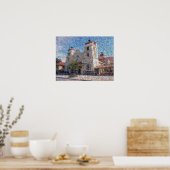 Bezoekingen tweede serie Kunstproject Afdrukken Poster (Keuken)