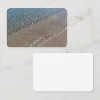 Bezoekkaarten Kristallijne Zee Visitekaartje