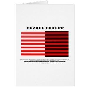 Bezolde werking (optische illusie)