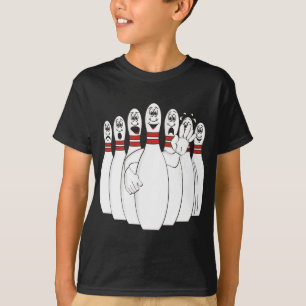 Bezorgd Bowling pins T-shirt
