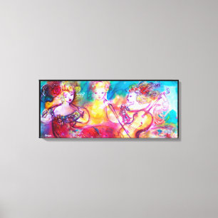 BEZORGDHEID OVER HARMONY TRIO CANVAS AFDRUK