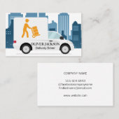 bezorger | Stadsgebouwen Visitekaartje (Voorkant / Achterkant)