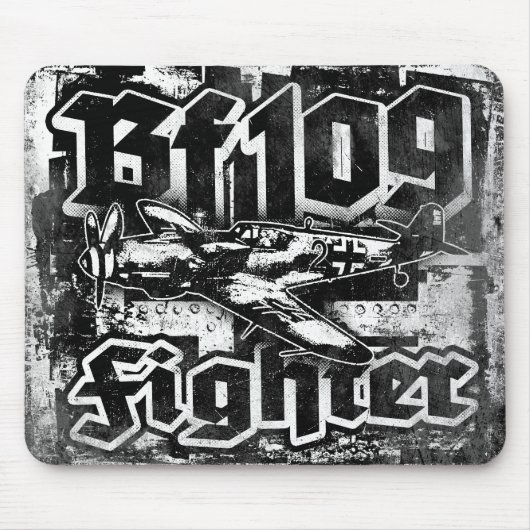 BF 109 Muismat Mousepad (Voorkant)