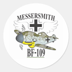 bf-109 ronde sticker