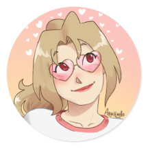 BF Amber hartvormige zonnebril