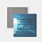 BF Skinner Filosofie Quote Magnet Magneet (Voorkant / Achterkant)