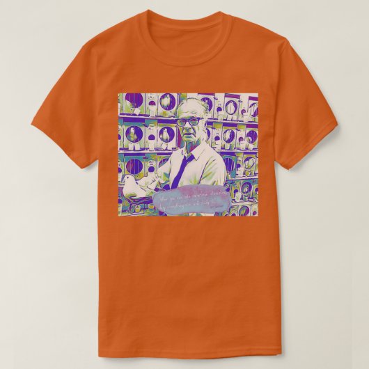 BF Skinner-studie, citaat T-shirt (Design voorkant)