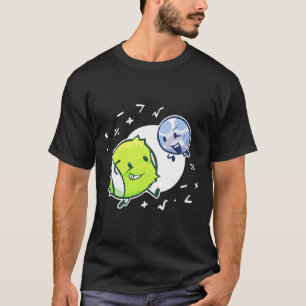 BFDI tennisbal en golfbal duo Wiskunde T-shirt