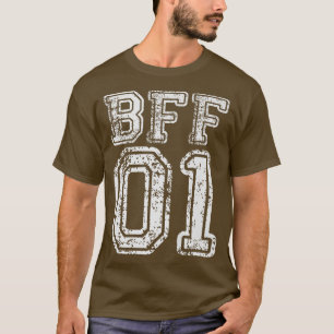 BFF 01 Best Friend Matching Outfits T-shirt