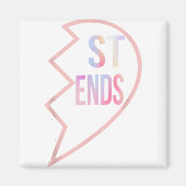 BFF 1 hart in 2 beste vrienden, tweede deel Magneet (Voorkant)