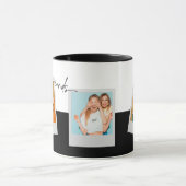 BFF 3 Foto collage Beste vrienden Cute Mok (Midden)