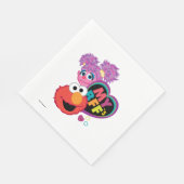 BFF Abby en Elmo Servet (Hoek)