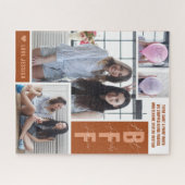 BFF Best Friends | Puzzle de collage photo moderne (Horizontal)