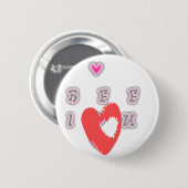 BFF Beste vriend(in) voor altijd BFF. Ronde Button 5,7 Cm (Voorkant /achterkant)