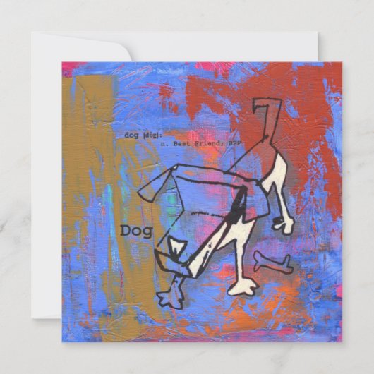 BFF / Beste vriend voor altijd Kaart (Voorkant)