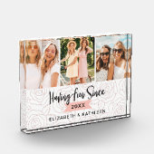 BFF beste vrienden script foto collage blok (Links)