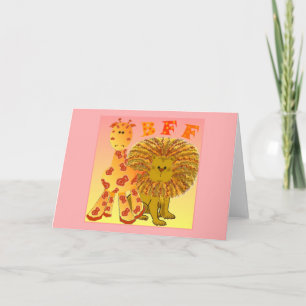 BFF Beste vrienden voor altijd Kaart