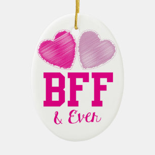 BFF Beste vrienden voor altijd Keramisch Ornament