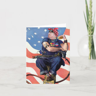 BFF de Riveter Trump Verjaardag Kaart
