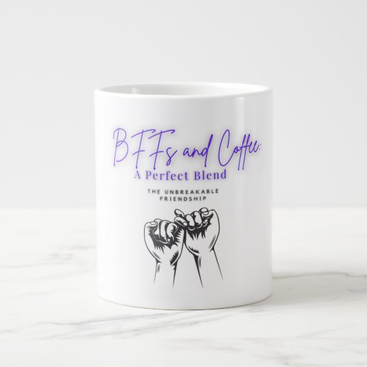 BFF et café : un mélange parfait - Mug Best Friend (Devant)