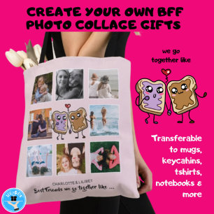 BFF Foto-cadeautjes - we gaan samen als Draagtas