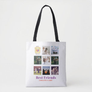 BFF Foto collage Gift Peanutboter Jelly Sandwich Draagtas