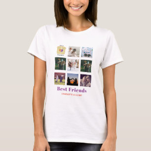BFF Foto collage Gift Peanutboter Jelly Sandwich T-shirt