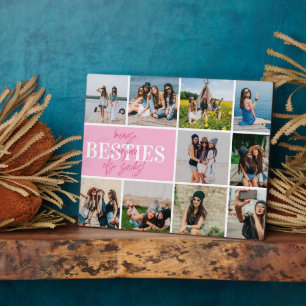 BFF-foto-collage - verjaardagscadeau beste vriendi Fotoplaat
