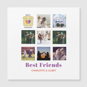 BFF Fotocollage Cadeau Pindakaas Jam Sandwich