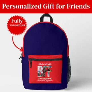 BFF Fotocollage Rugzak – Cadeau voor Vriend